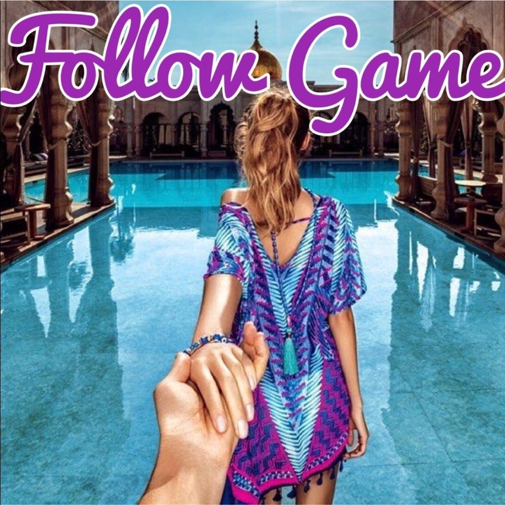 Follow Game 💙💜👛💃🏼🎉